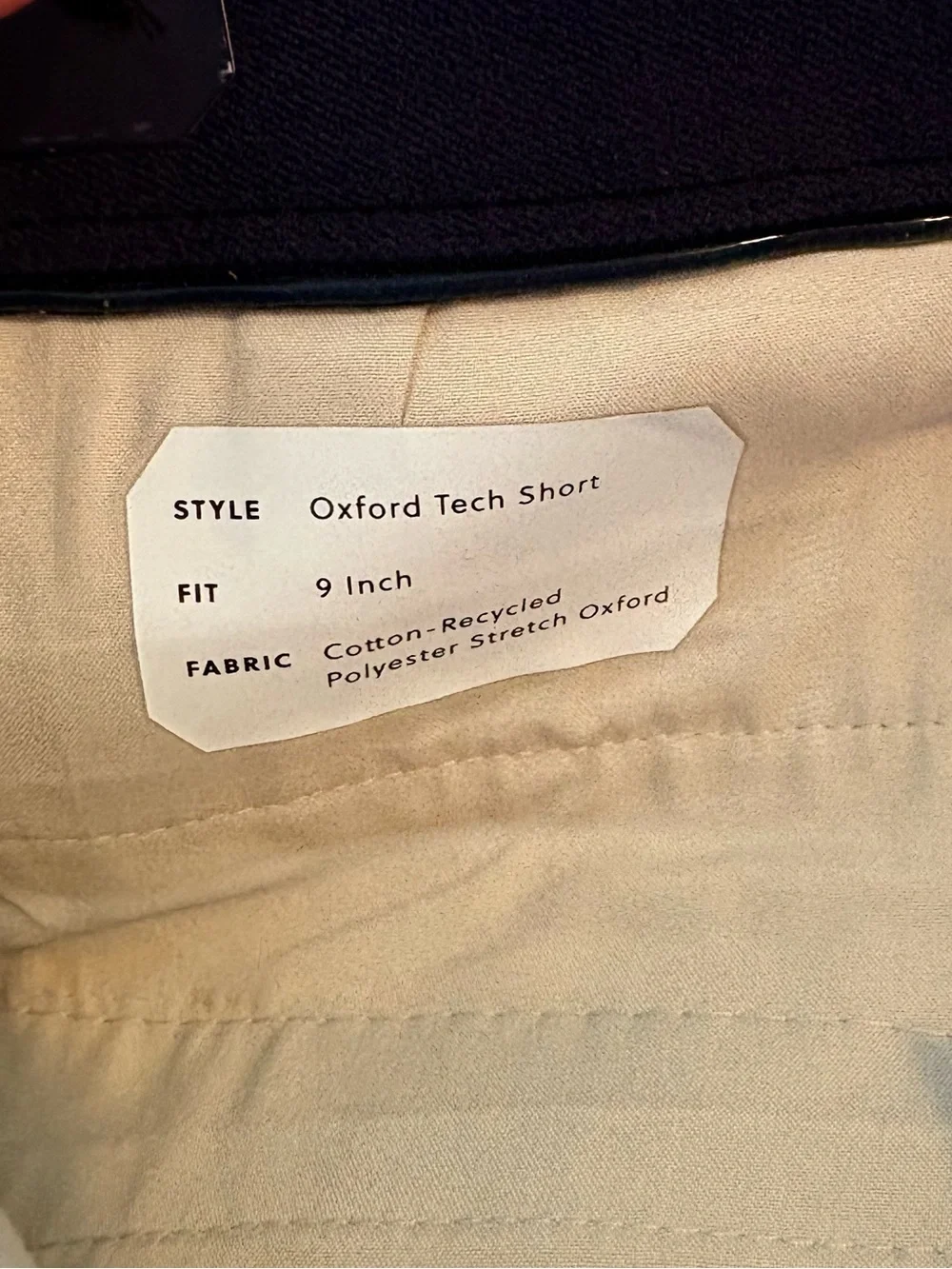 J.Crew Oxford Tech Short 9” NWT